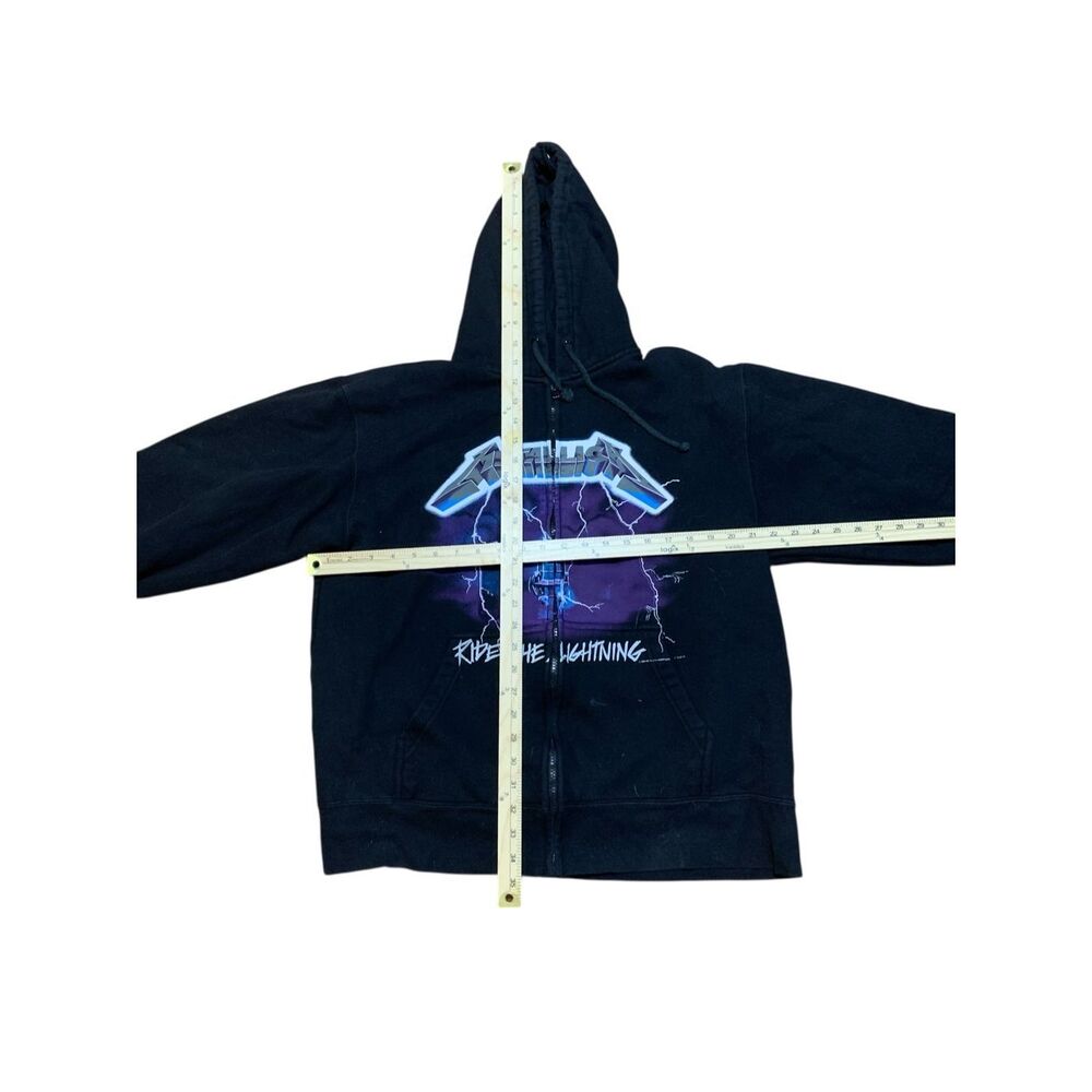 Nice women graphic Metallica Ride The Lightning Zip Up Hoodie full zip hoodie ja - Picture 12 of 12